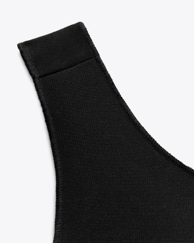 𝐙𝐀𝐑𝐀 - Vestido Stretch Contouring com Fivela