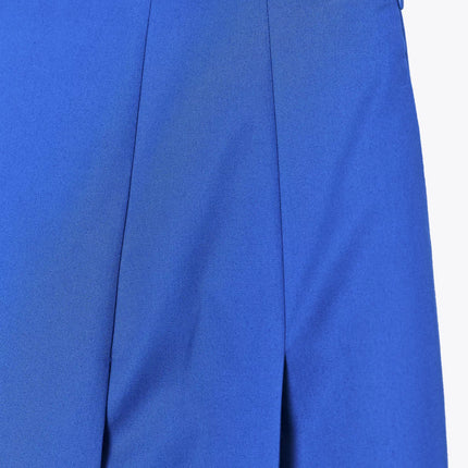 𝐙𝐀𝐑𝐀 -  Saia Midi com pregas Azul