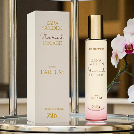 𝐙𝐀𝐑𝐀 - Perfum Golden Floral decade 30ML