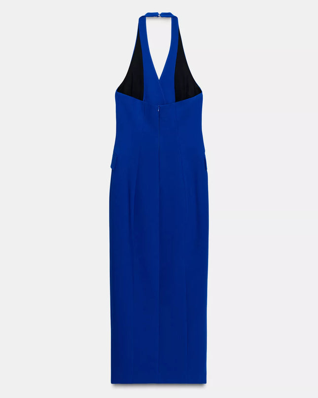 𝐙𝐀𝐑𝐀 - CROSSED TUBE MIDI DRESS