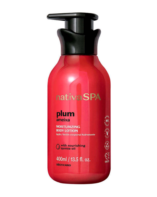 Loção Hidratante Nativa SPA Ameixa, 400ml -