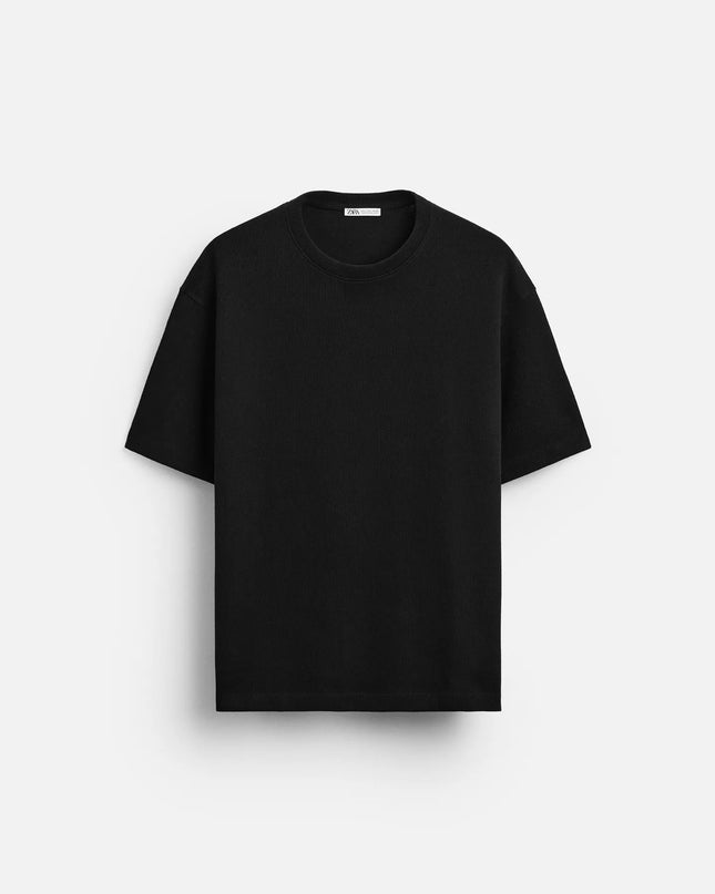 𝐙𝐀𝐑𝐀 - T-SHIRT NERVURAS TOUCH