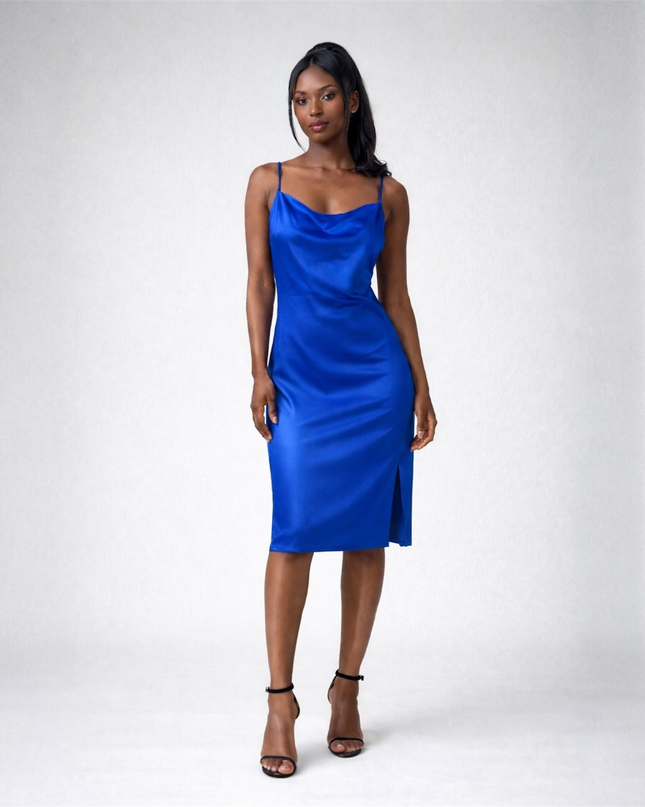 Satin dress cost