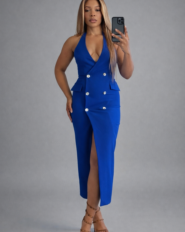 𝐙𝐀𝐑𝐀 - CROSSED TUBE MIDI DRESS
