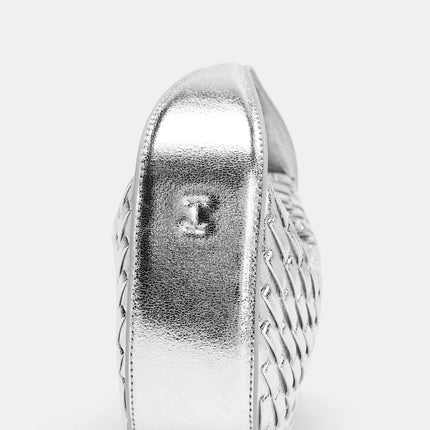 ZARA - Handbag with braided embellishment