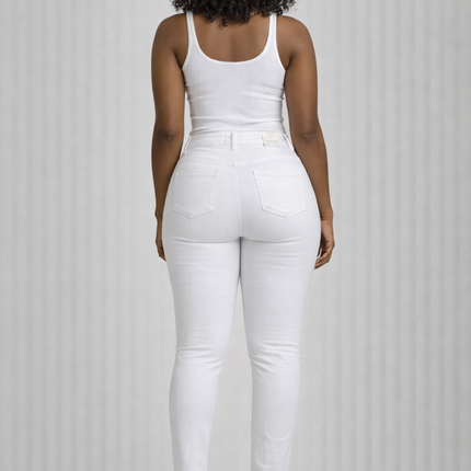 Plus Size Glossy Jeans