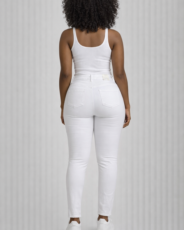 Plus Size Glossy Jeans