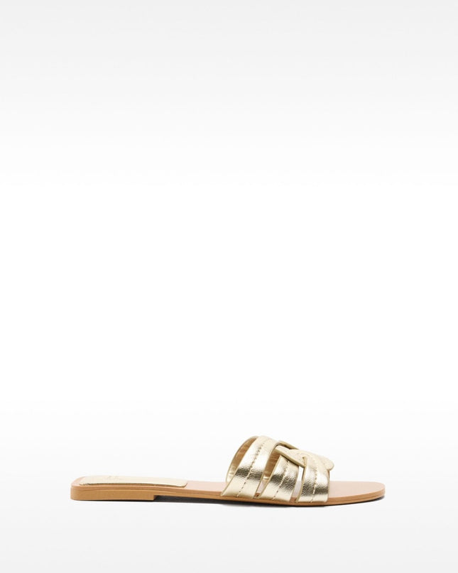 Parfois flat sandals with crossed straps