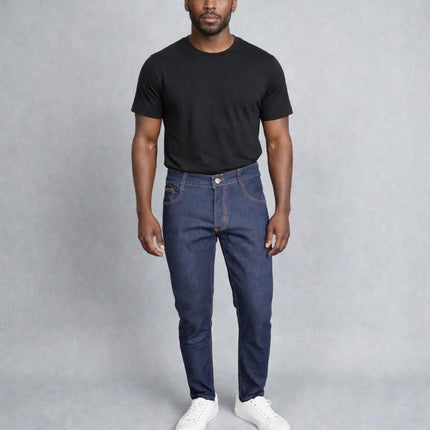 Men's Dark Blue Jeans
