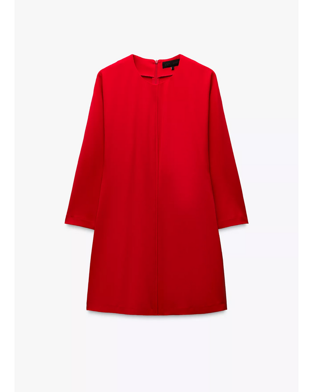𝐙𝐀𝐑𝐀 - Vestido mini crepe