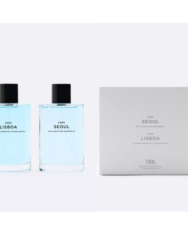 𝐙𝐀𝐑𝐀 - SEOUL + LISBOA 90ml - For Men
