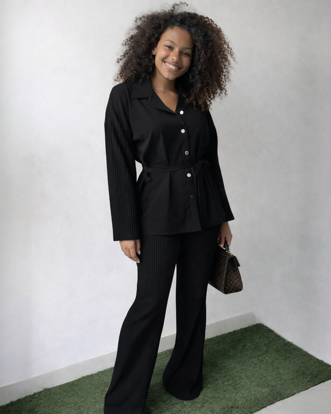 Pleated Set Made in Italy