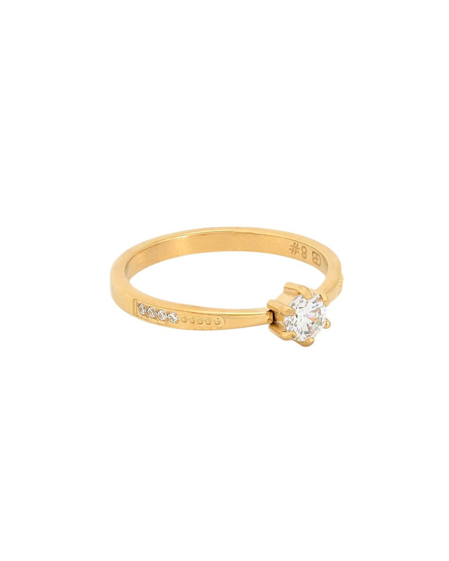 Anel Delicate com zircônias