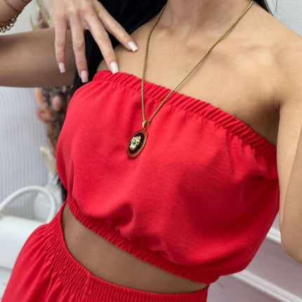 Conjunto 3 Peças Vermelho