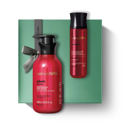 Kit Pele Perfumada Nativa SPA Ameixa