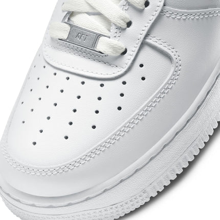 Nike Ténis Air Force 1 Brancos - Cabedal