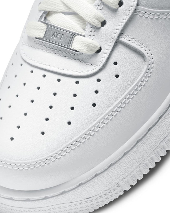 Nike Ténis Air Force 1 Brancos - Cabedal