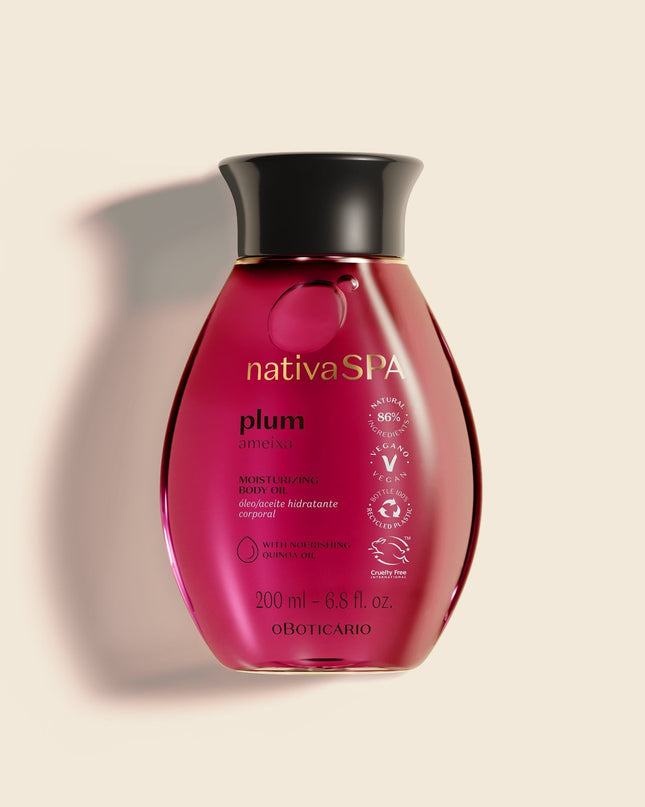 Óleo Hidratante Nativa Spa Ameixa, 200ml