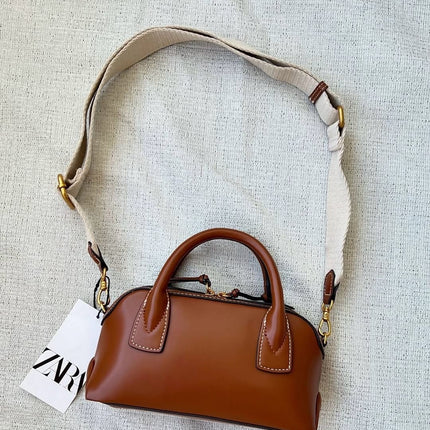 𝐙𝐀𝐑𝐀 - BOLSA MINI COM ALÇA REMOVÍVEL