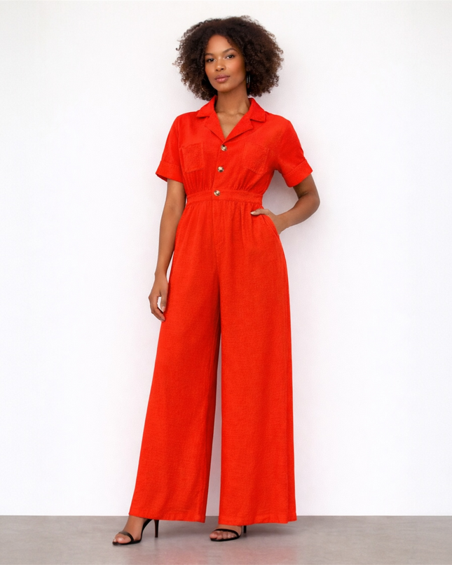 Whistles linen jumpsuit
