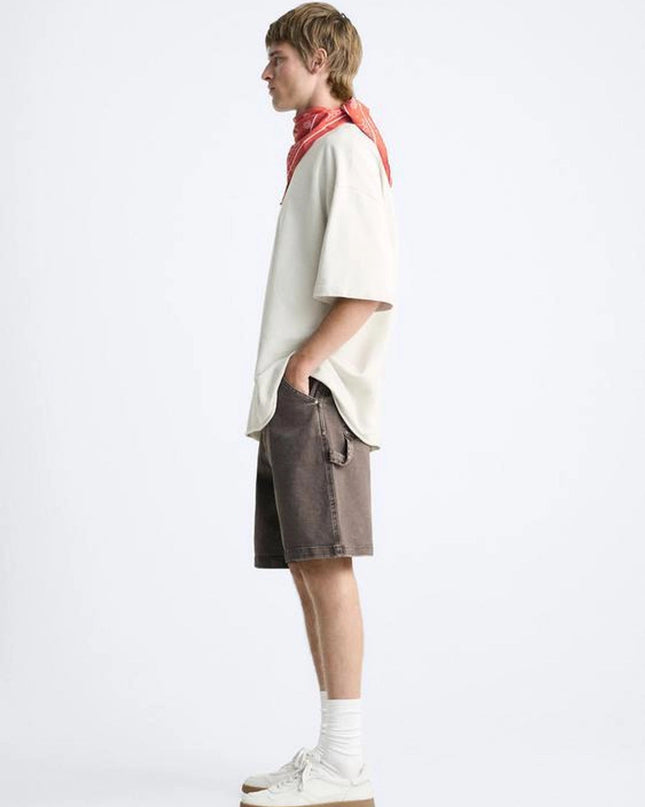 𝐙𝐀𝐑𝐀 - T-SHIRT NERVURAS TOUCH