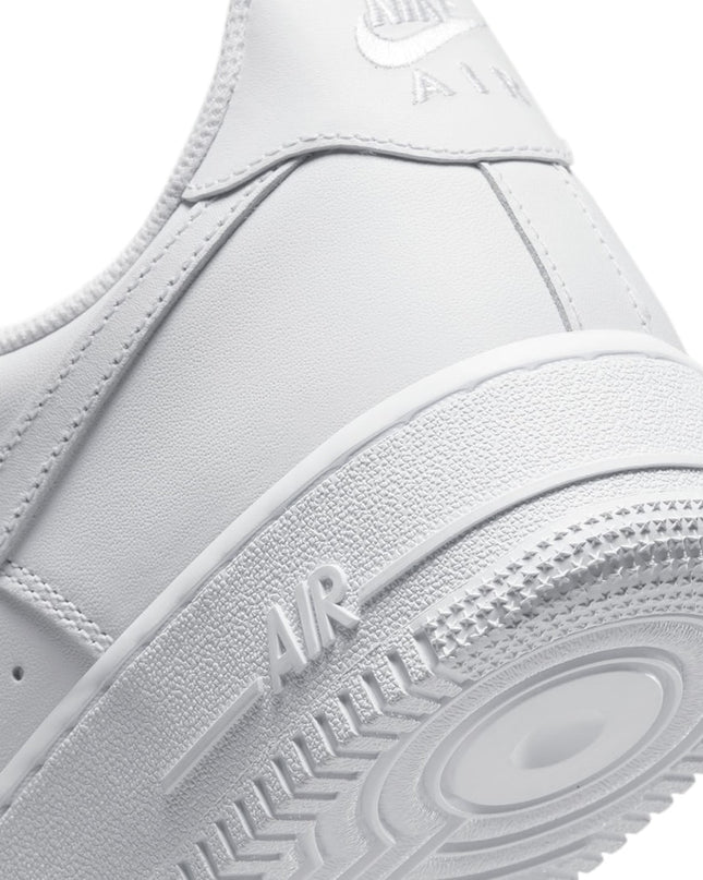 Nike Ténis Air Force 1 Brancos - Cabedal