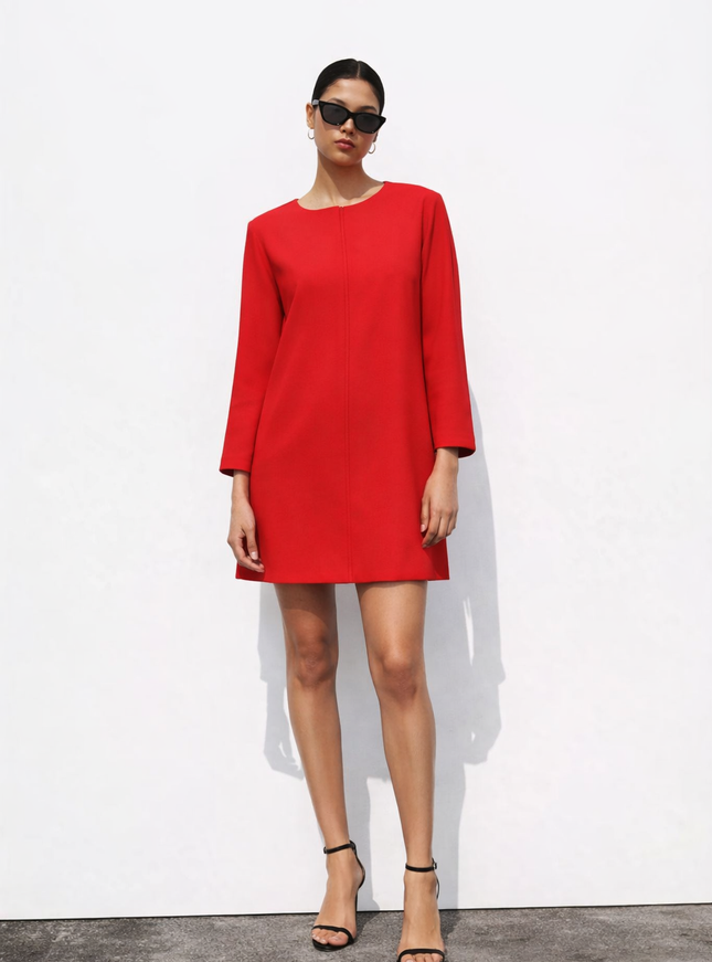 𝐙𝐀𝐑𝐀 - Mini crepe dress