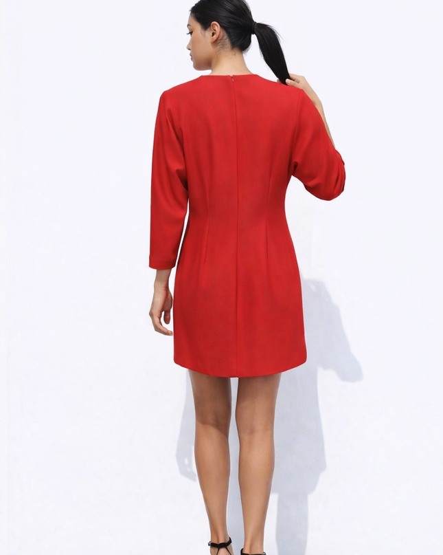 𝐙𝐀𝐑𝐀 - Vestido mini crepe