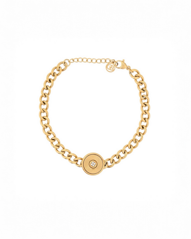 Pulseira feminino em aço - GB