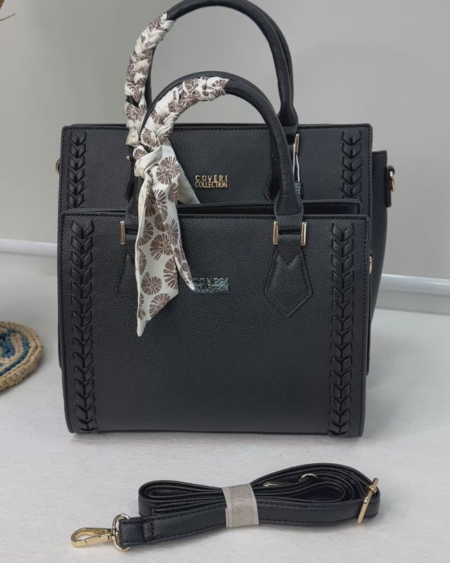 Bolsa coveri Collection com lenço
