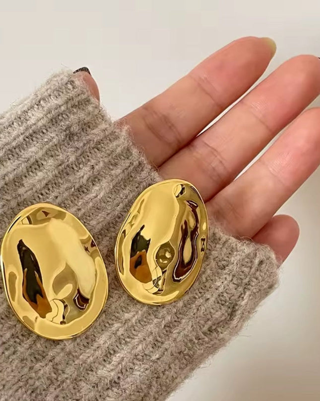Irregular Steel Earring